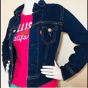 Levi’s Classic Dark Wash Trucker Denim Jacket